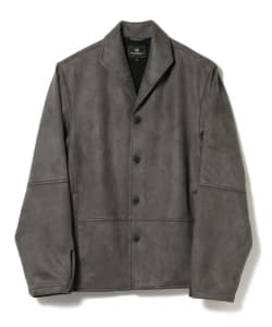▲BEAMS HEART / フェイクレザーブルゾン