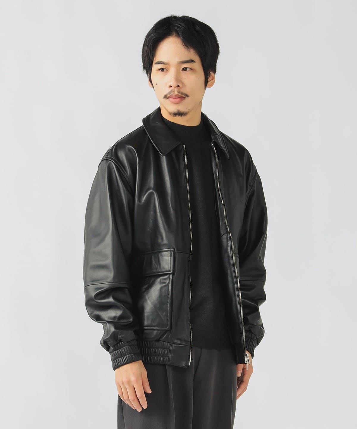 BEAMS HEART（ビームス ハート）【BLACK FRIDAY対象】レザー ブルゾン