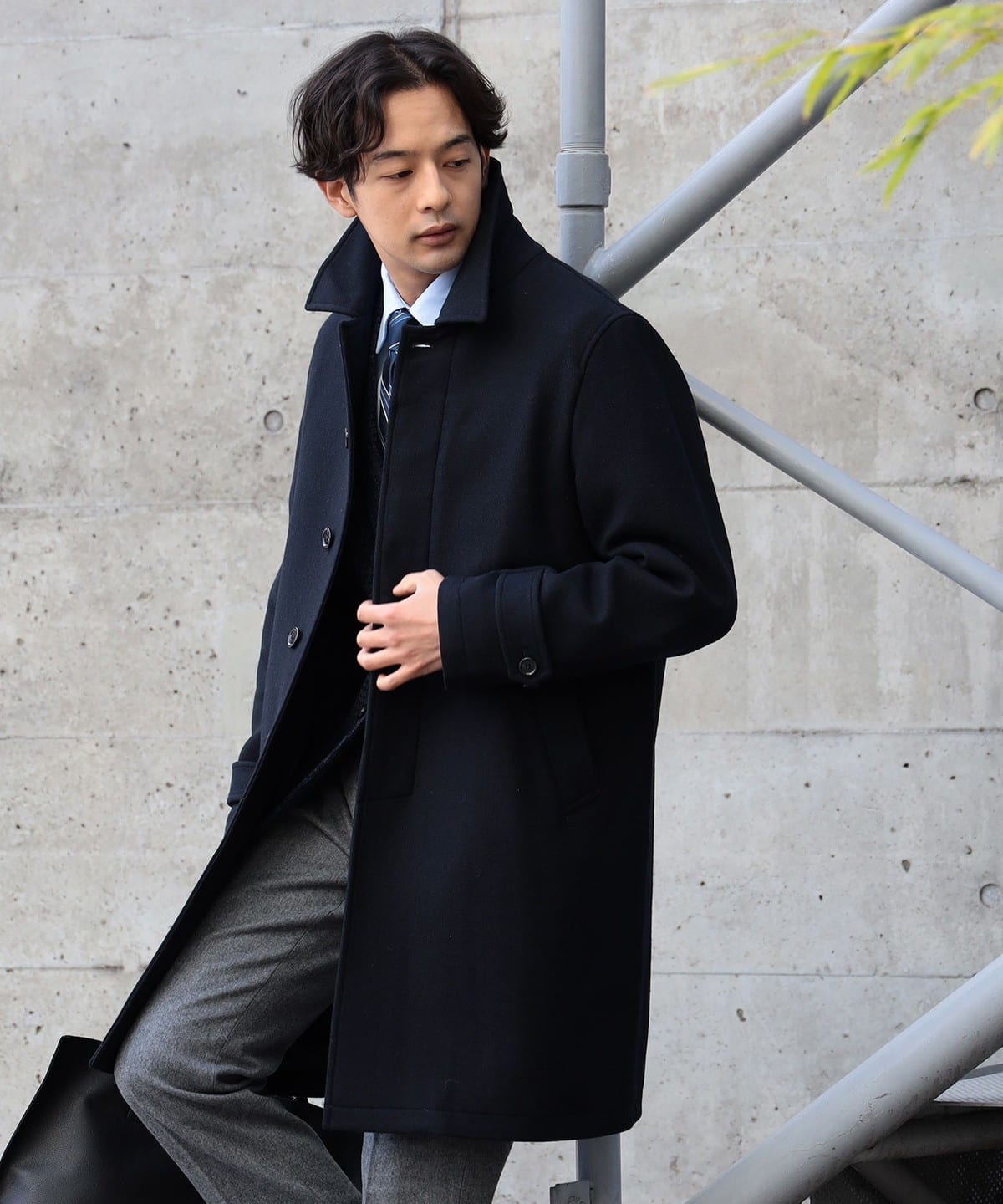 19aw ステンカラーコート 軟骨