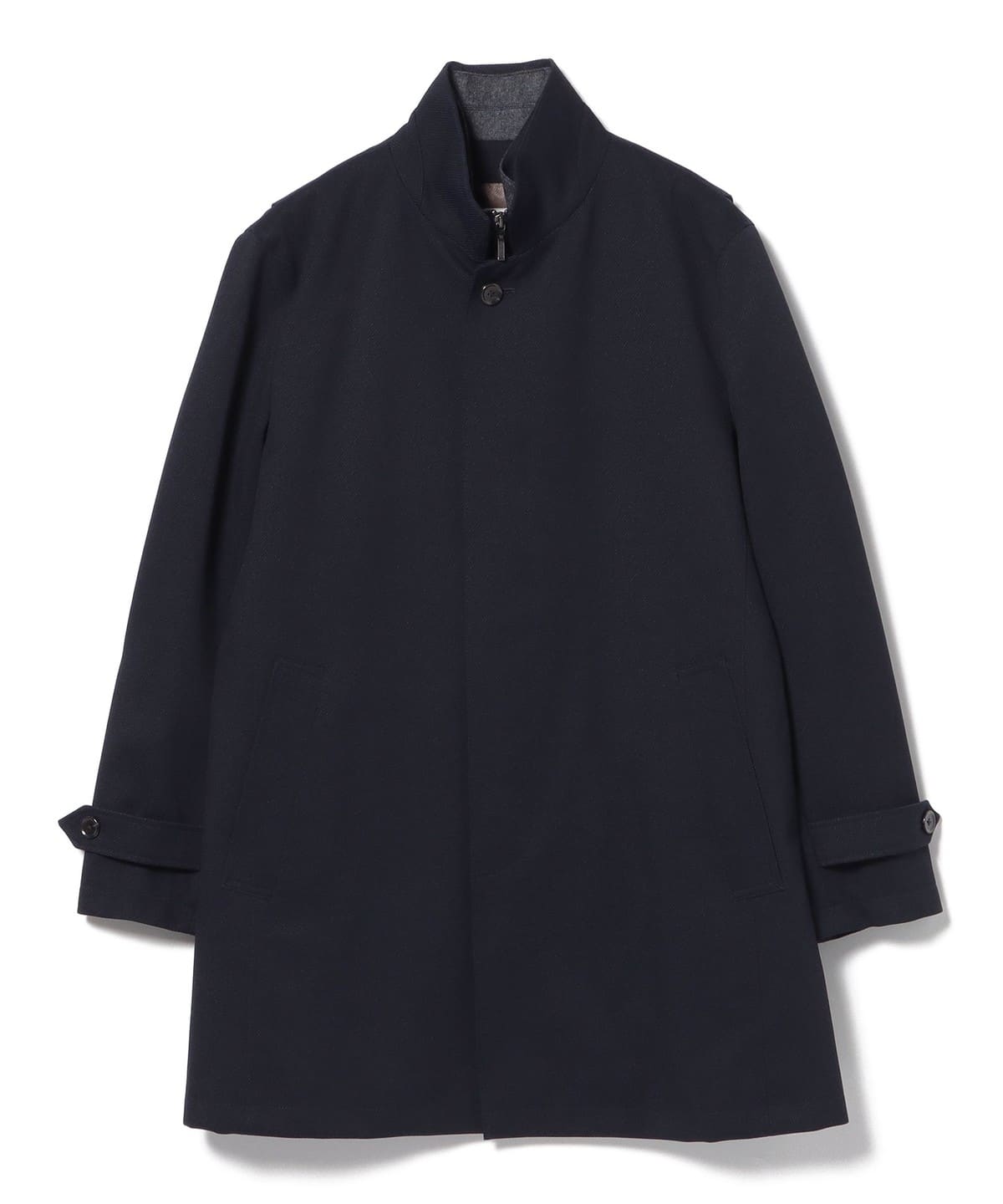 撥水 カルゼ 2WAY スタンドカラー コート 24FW(S XL・ライナー取外し可能) コート MEN NAVY M 撥水 カルゼ 2WAY スタンドカラー コート 24FW(S XL・ライナー取外し可能) コート MEN NAVY M