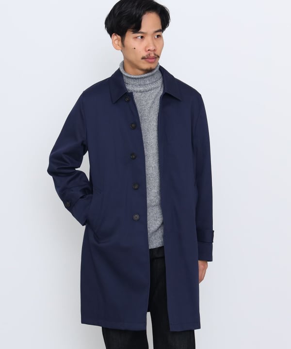 BEAMS HEART（ビームス ハート）撥水 ギャバジン ステンカラーコート 24FW（S～XL・ライナー取外し可能）（コート ステンカラーコート ）通販｜BEAMS