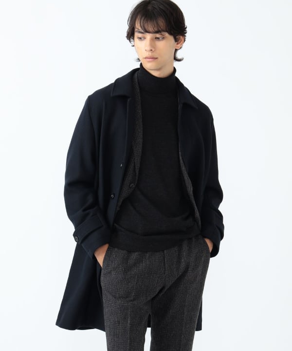 BEAMS HEART（ビームス ハート）ウールメルトン ステンカラーコート 24FW（S～XL）（コート ステンカラーコート）通販｜BEAMS