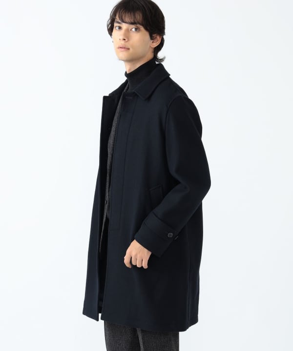 BEAMS HEART（ビームス ハート）ウールメルトン ステンカラーコート 24FW（S～XL）（コート ステンカラーコート）通販｜BEAMS