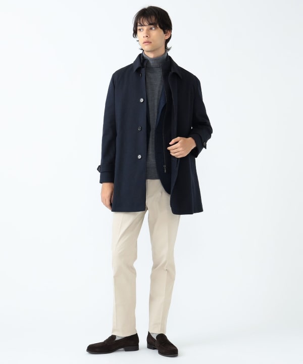 BEAMS HEART（ビームス ハート）撥水 バスケット 2WAY ステンカラーコート 24FW（S～XL・ライナー取外し可能）（コート  ステンカラーコート）通販｜BEAMS