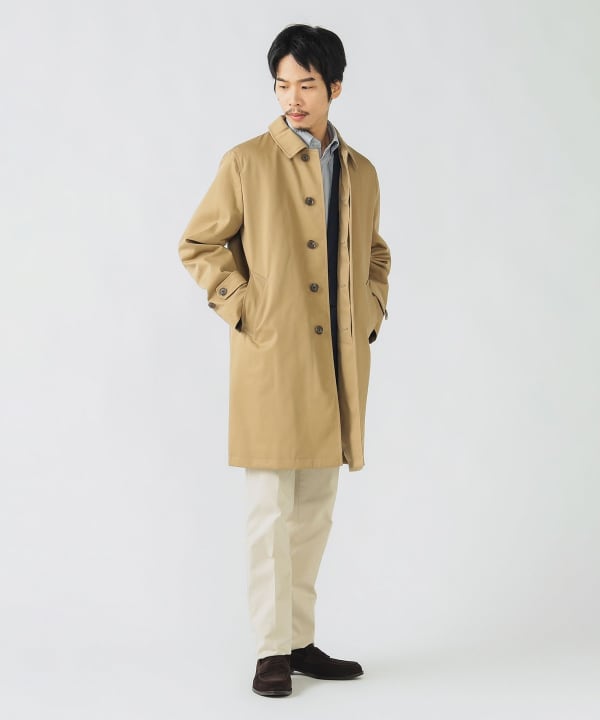 BEAMS HEART（ビームス ハート）撥水 ギャバジン ステンカラー