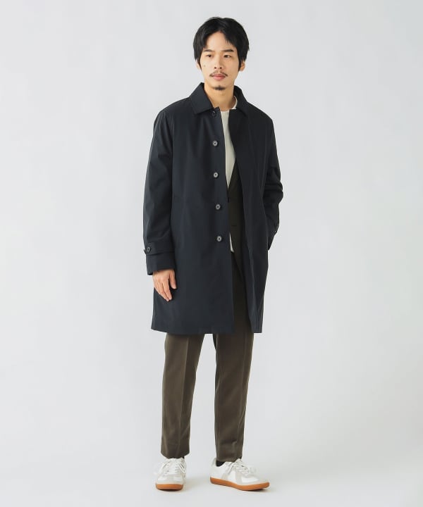 【BEAMS PLUS｜ビームスプラス】綺麗 ステンカラーコート BEAMS HEART（ビームス ハート）強撥水 ステンカラーコート（コート