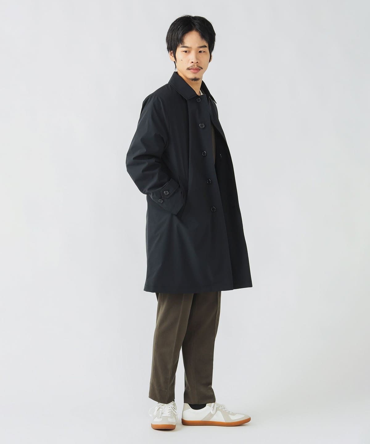 【美品】BEAMS HEART/ステンカラーコート BEAMS HEART（ビームス ハート）ステンカラー ロングコート（コート