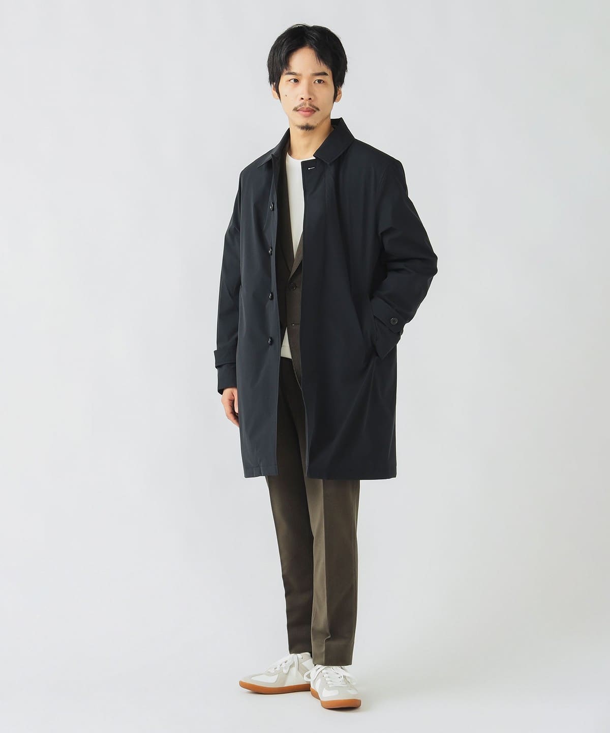 BEAMS HEART（ビームス ハート）TEXBRID(R) ステンカラーコート