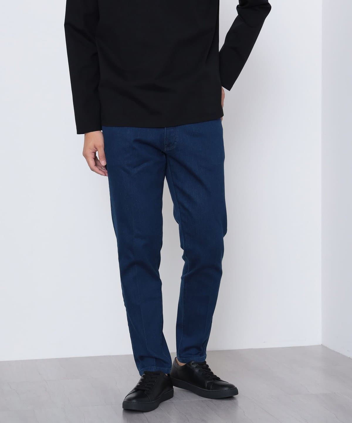 5ポケット ストレッチデニム(S XL) パンツ MEN BLUE M 5ポケット ストレッチデニム(S XL) パンツ MEN BLUE M
