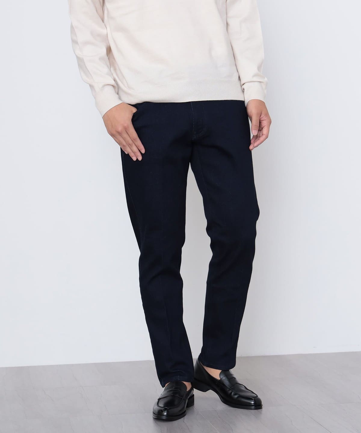 5ポケット ストレッチデニム(S XL) パンツ MEN INDIGO S 5ポケット ストレッチデニム(S XL) パンツ MEN INDIGO S