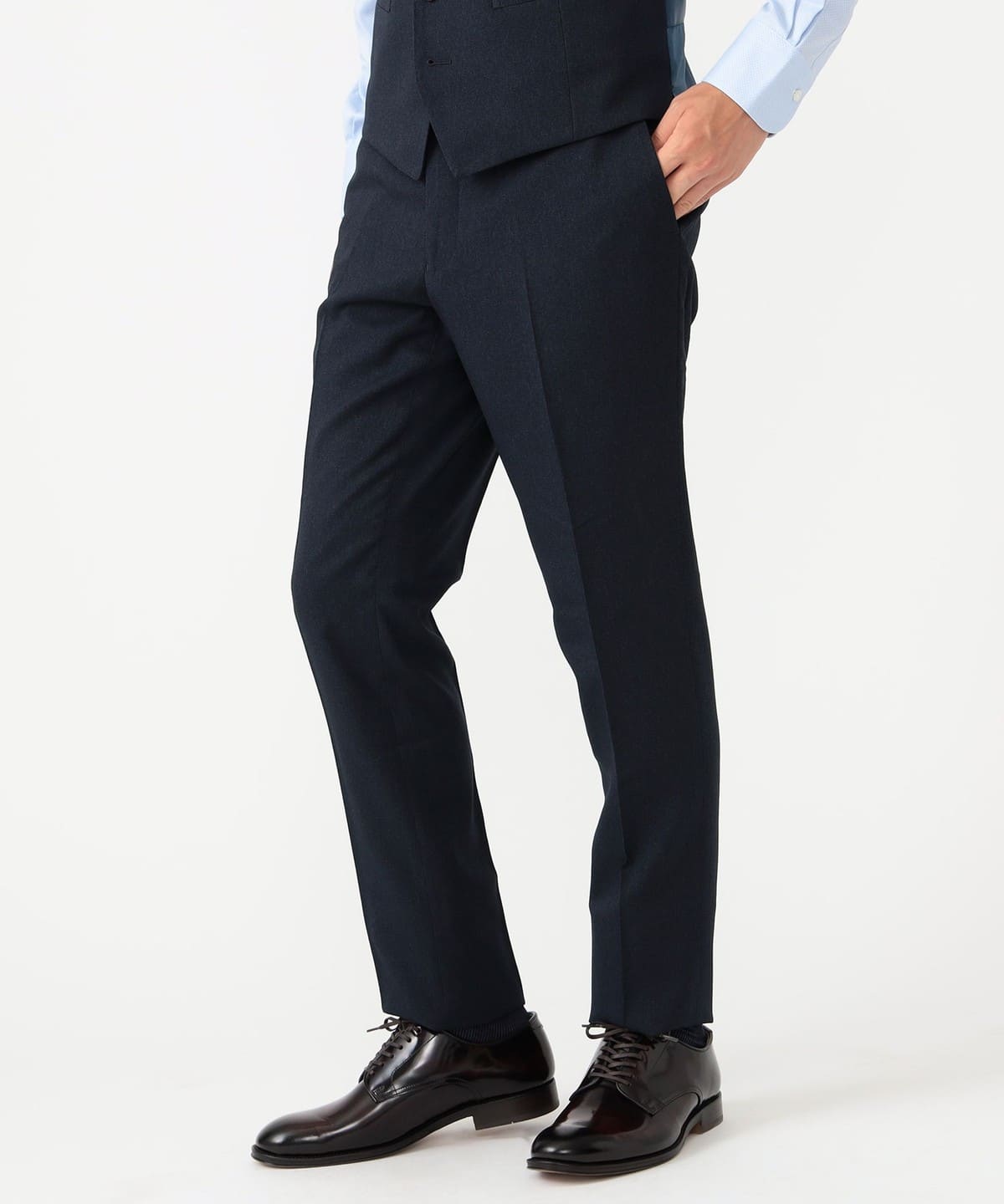 ピンヘッド トラベル ノープリーツ スラックス 23FW(S XL・セットアップ対応) パンツ MEN NAVY S ピンヘッド トラベル ノープリーツ スラックス 23FW(S XL・セットアップ対応) パンツ MEN NAVY S