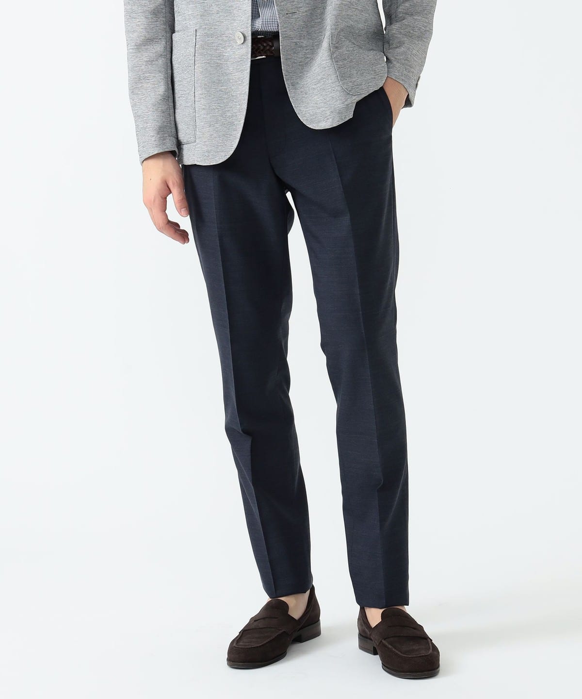 トロピカルウール ノープリーツ スラックス 24SS(S XXL) パンツ MEN BLUE S トロピカルウール ノープリーツ スラックス 24SS(S XXL) パンツ MEN BLUE S