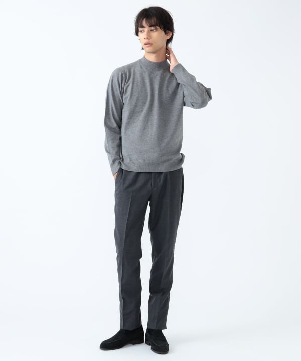 BEAMS HEART（ビームス ハート）サキソニー ノープリーツ スラックス 24FW（S～XL・セットアップ対応）（パンツ  スラックス）通販｜BEAMS