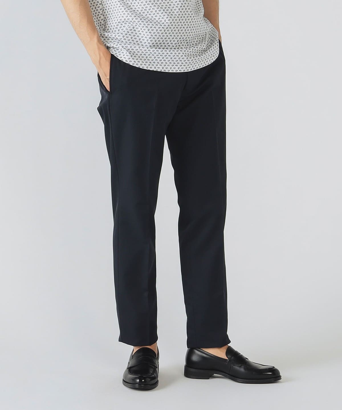 【ウォッシャブル】ツイルSOLOTEX(R) スラックス(S XL) パンツ MEN NAVY L 【ウォッシャブル】ツイルSOLOTEX(R) スラックス(S XL) パンツ MEN NAVY L