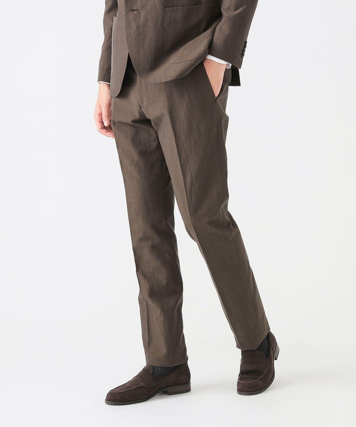 ヴィンテージ オックスフォード スラックス(S XL・セットアップ対応) パンツ MEN DARK BROWN S ヴィンテージ オックスフォード スラックス(S XL・セットアップ対応) パンツ MEN DARK BROWN S