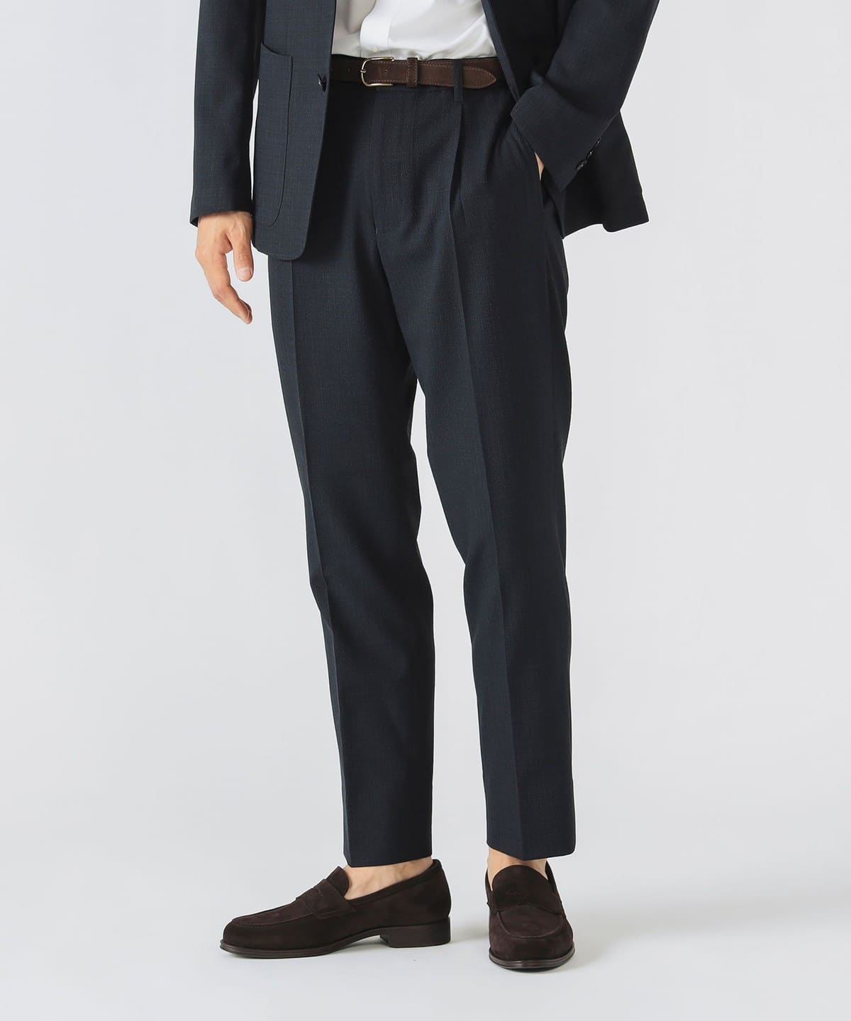 【セットアップ対応】チェックサッカー イージースラックス(S XL) パンツ MEN NAVY S 【セットアップ対応】チェックサッカー イージースラックス(S XL) パンツ MEN NAVY S