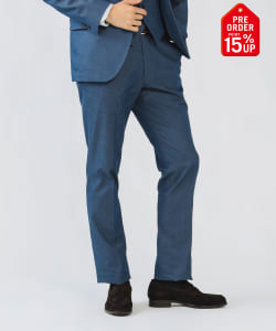 【+15%ポイントUP】ストレッチデニム スラックス 25FW（S～XL・セットアップ対応）