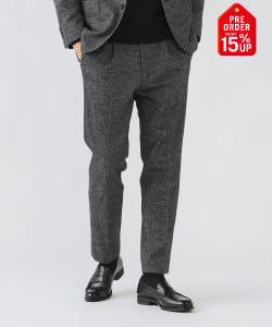【+15%ポイントUP】千鳥柄 ジャージ イージー スラックス 25FW（S～XL・セットアップ対応）