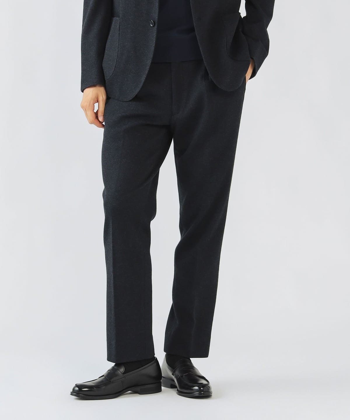 BEAMS HEART（ビームス ハート）ウールジャージ イージー スラックス