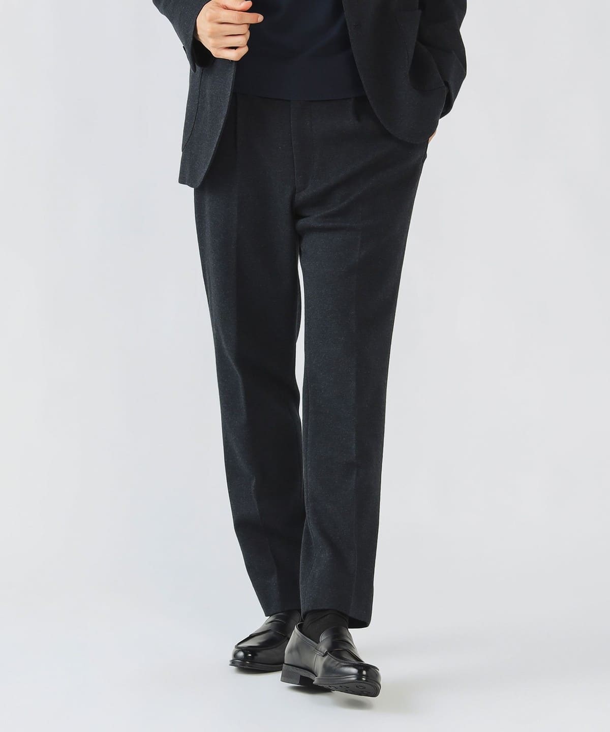 BEAMS HEART（ビームス ハート）ウールジャージ イージー スラックス