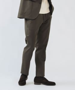 【+15%ポイントUP】ウール混チノ スラックス（S～XL・セットアップ対応）