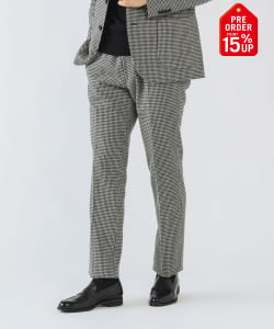 【+15%ポイントUP】フランネル ノープリーツ スラックス 25FW（S～XXL・セットアップ対応）