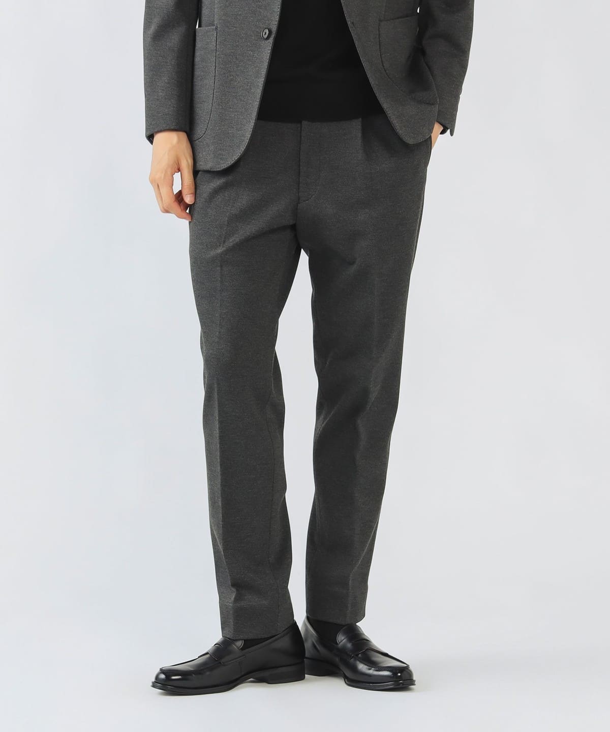 BEAMS HEART（ビームス ハート）裏起毛ジャージ イージー スラックス