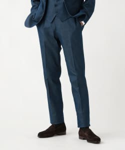 弹性牛仔西装裤 (对应成套组合)