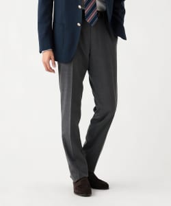 トロピカルウール ベーシックノープリーツ スラックス 26SS