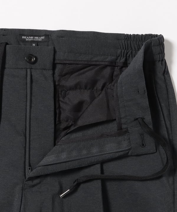 Nylon stretch tapered pants 26SS (matching set available)