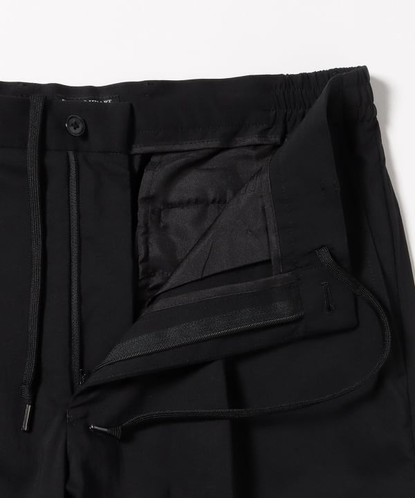 Nylon stretch tapered pants 26SS (matching set available)