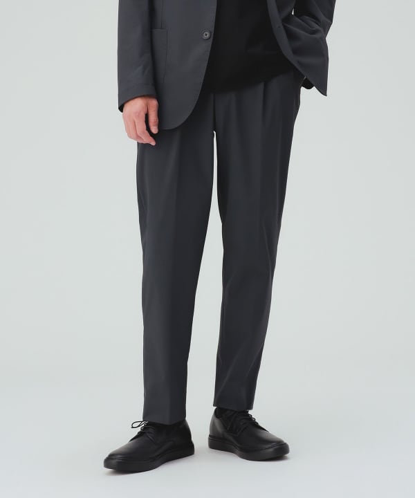 Mini Ripstop Easy Slim Slacks (Set-up Compatible) Slim tapered fit for a clean leg line [H:178cm Size:L]