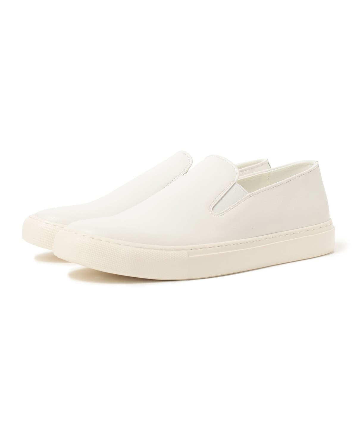 ドレス スリップオン(25.5 27.5cm) シューズ MEN WHITE L ドレス スリップオン(25.5 27.5cm) シューズ MEN WHITE L