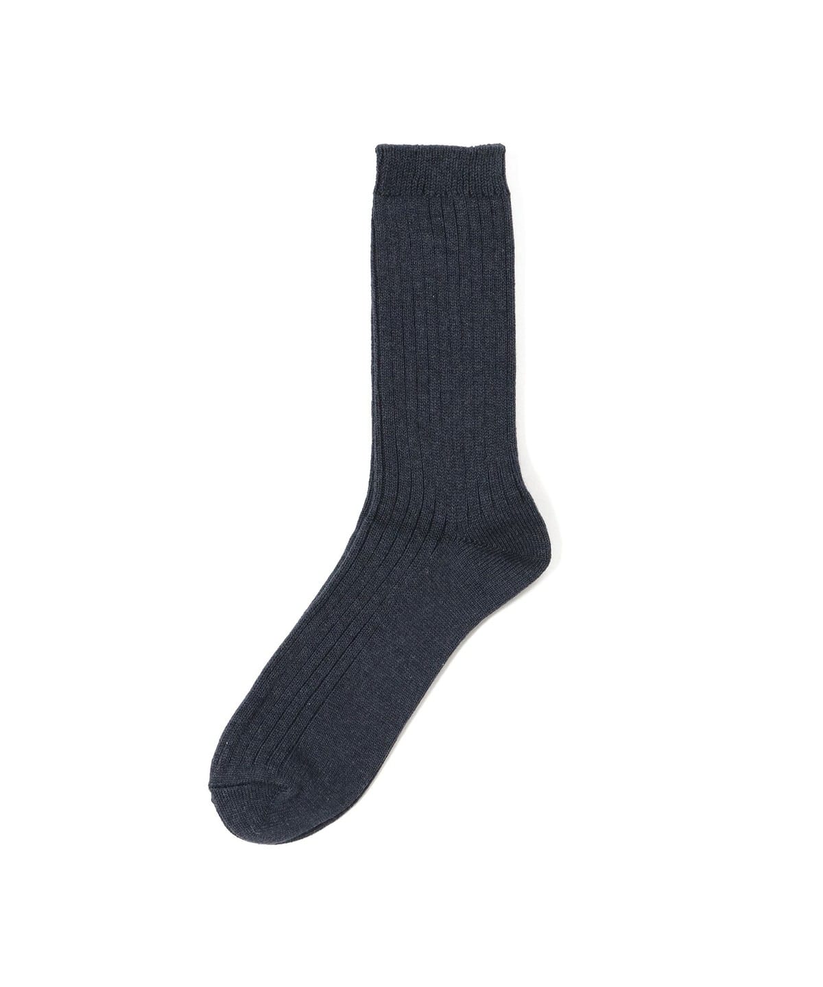 ビジカジ リブソックス レッグウェア MEN INDIGO ONE SIZE ビジカジ リブソックス レッグウェア MEN INDIGO ONE SIZE
