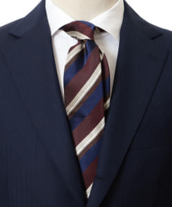 BEAMS HEART / ストライプ ネクタイ 22AW④