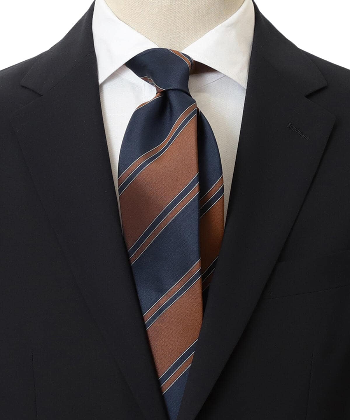 ストライプ ネクタイ 22AW スーツ・ネクタイ MEN ORANGE FREE ストライプ ネクタイ 22AW スーツ・ネクタイ MEN ORANGE FREE