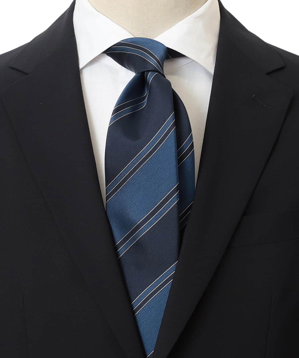 ストライプ ネクタイ 22AW スーツ・ネクタイ MEN NAVY FREE ストライプ ネクタイ 22AW スーツ・ネクタイ MEN NAVY FREE