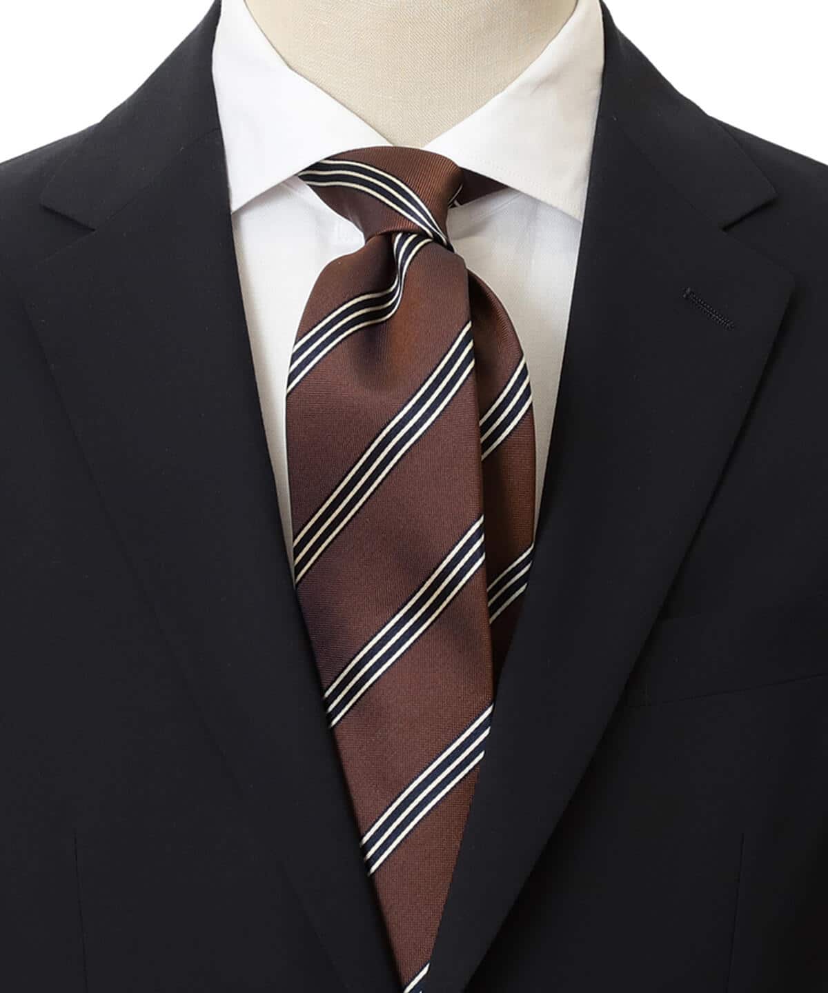 ストライプ ネクタイ 22AW スーツ・ネクタイ MEN WINE FREE ストライプ ネクタイ 22AW スーツ・ネクタイ MEN WINE FREE