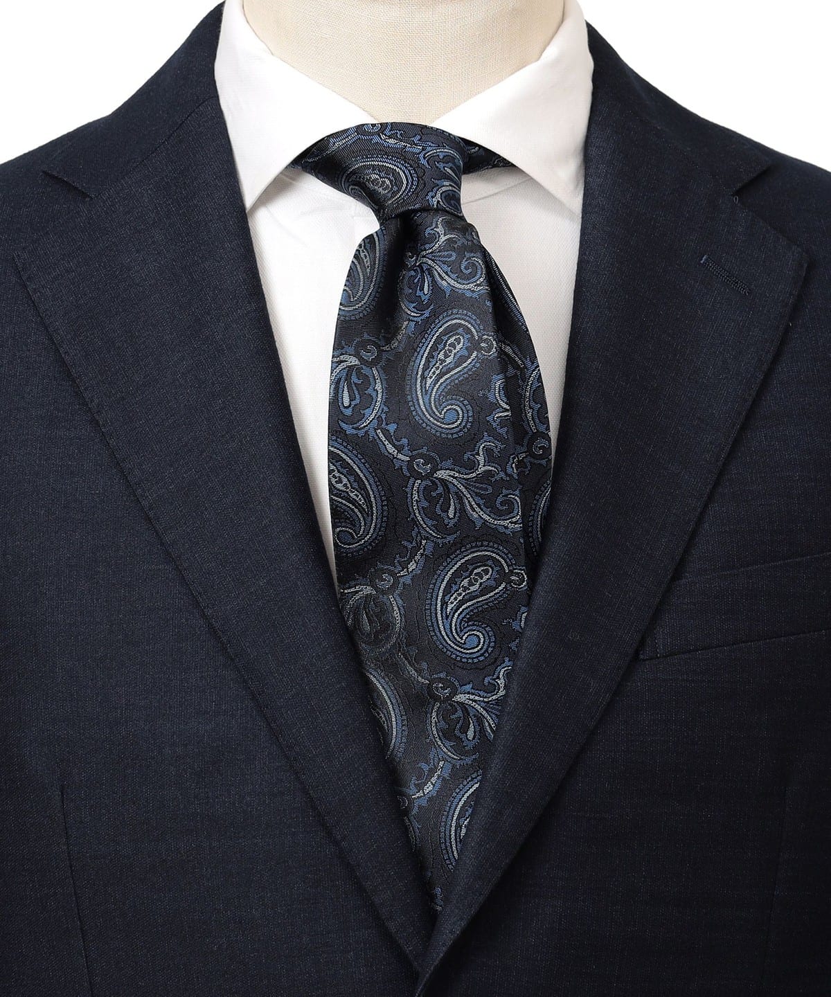 BEAMS HEART BEAMS HEART BEAMS HEART / Paisley tie 23AW② (suit/tie 