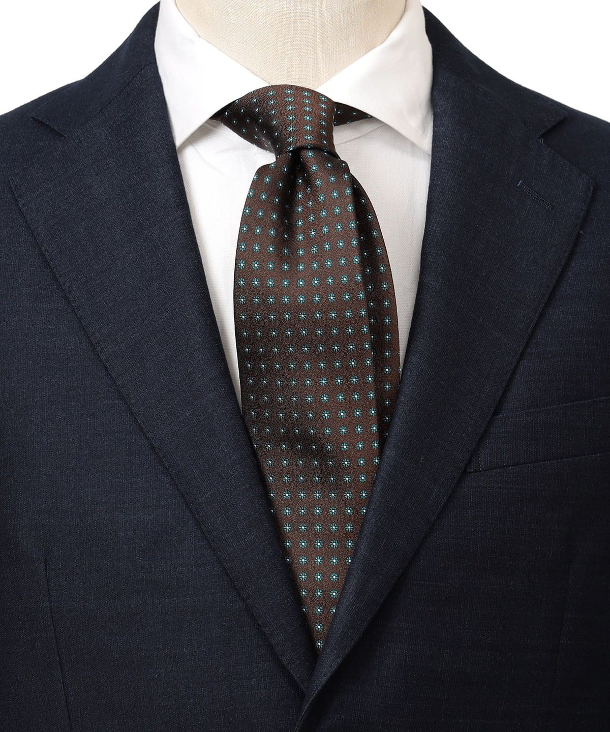 BEAMS HEART (BEAMS HEART) Small pattern jacquard tie 23AW③ (suits and ties,  ties) for sale | BEAMS