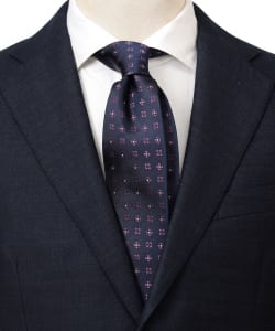 小紋柄 ジャカード ネクタイ 23AW③