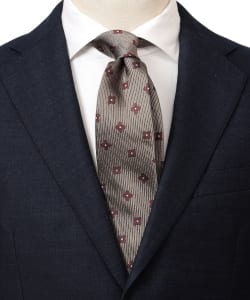 小紋柄 ジャカード ネクタイ 23AW④