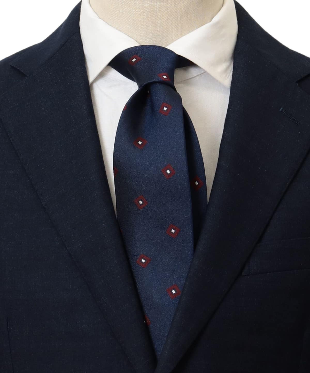 BEAMS HEART（ビームス ハート）ソリッド ネクタイ 22FW（スーツ