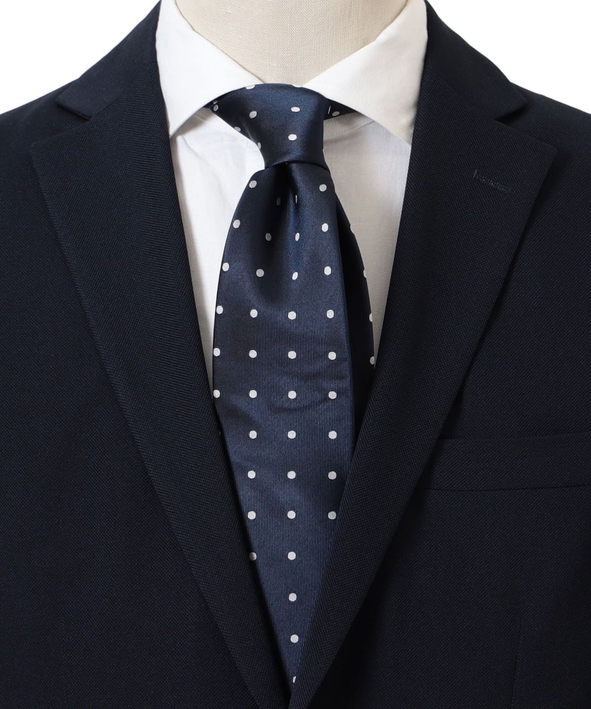 ドット ネクタイ 24SS② スーツ・ネクタイ MEN NAVY⑥ ONE SIZE ドット ネクタイ 24SS② スーツ・ネクタイ MEN NAVY⑥ ONE SIZE