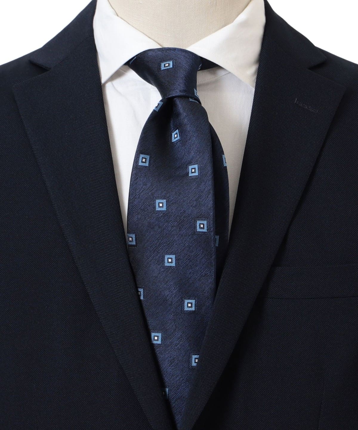 小紋柄 ネクタイ 24SS② スーツ・ネクタイ MEN NAVY① ONE SIZE 小紋柄 ネクタイ 24SS② スーツ・ネクタイ MEN NAVY① ONE SIZE