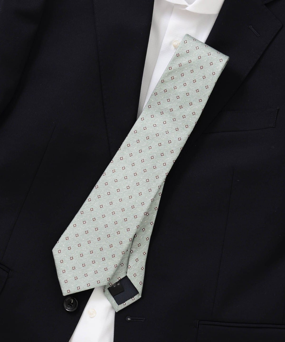 ジャカード ネクタイ 25SS① スーツ・ネクタイ MEN LIGHT GREEN ONE SIZE ジャカード ネクタイ 25SS① スーツ・ネクタイ MEN LIGHT GREEN ONE SIZE