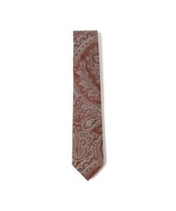 Silk Paisley Necktie 25SS①
