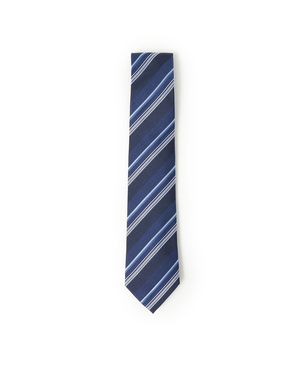 ストライプ ネクタイ スーツ・ネクタイ MEN NAVY/BLUE/SAX① ONE SIZE ストライプ ネクタイ スーツ・ネクタイ MEN NAVY/BLUE/SAX① ONE SIZE