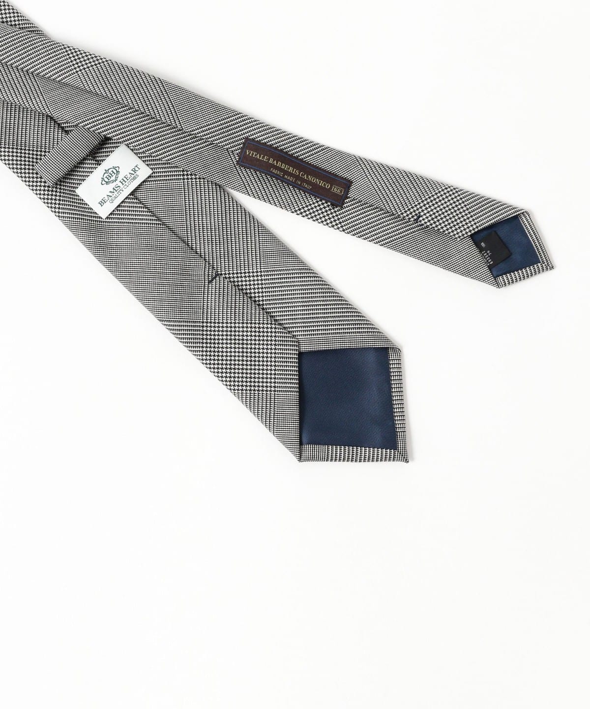 BEAMS HEART（ビームス ハート）カノニコ チェック柄 ネクタイ