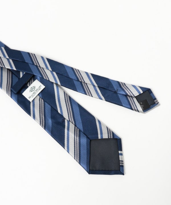 BEAMS HEART（ビームス ハート）ストライプ ネクタイ②（スーツ